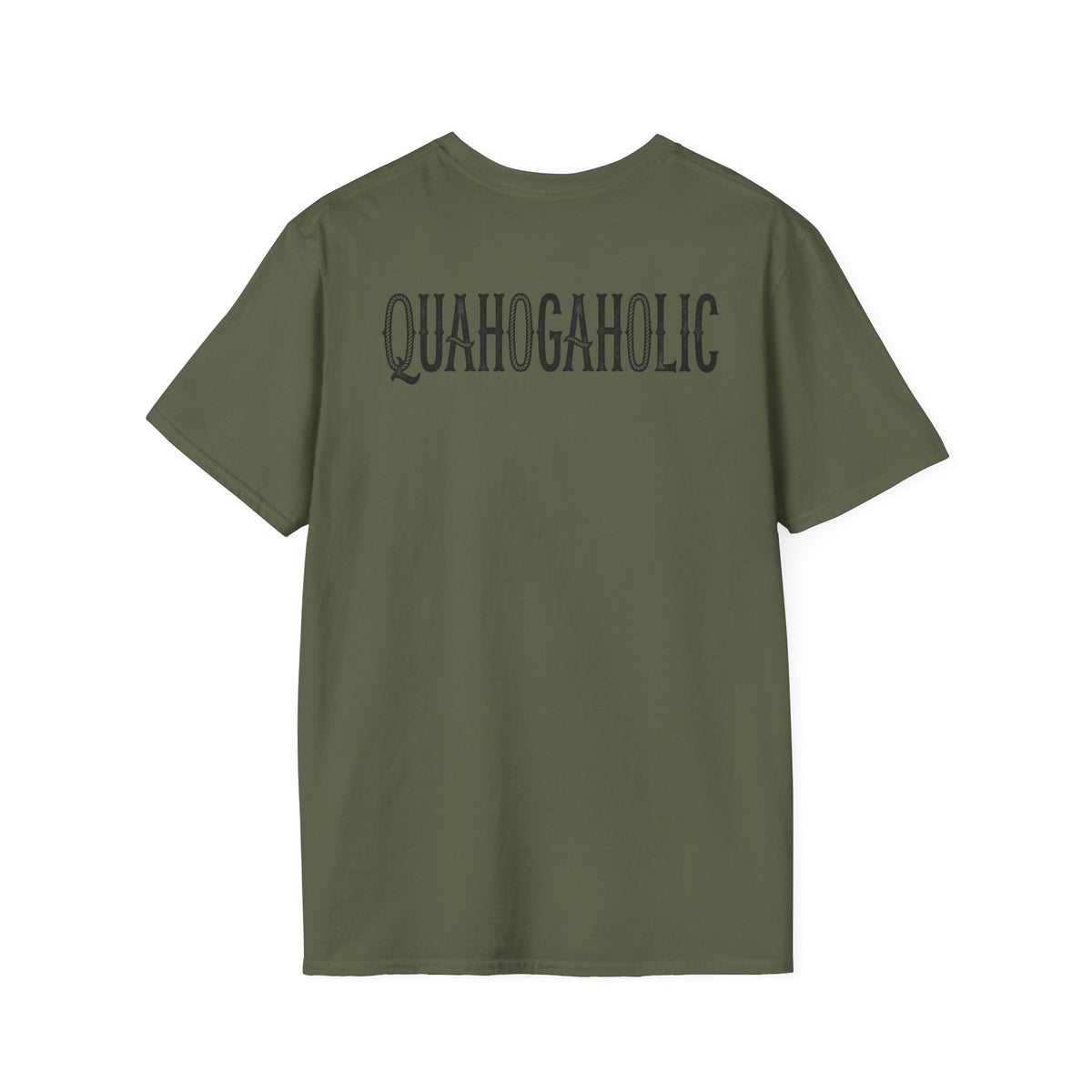 Quahog Republic 'Quahogaholic' Tee Shirt