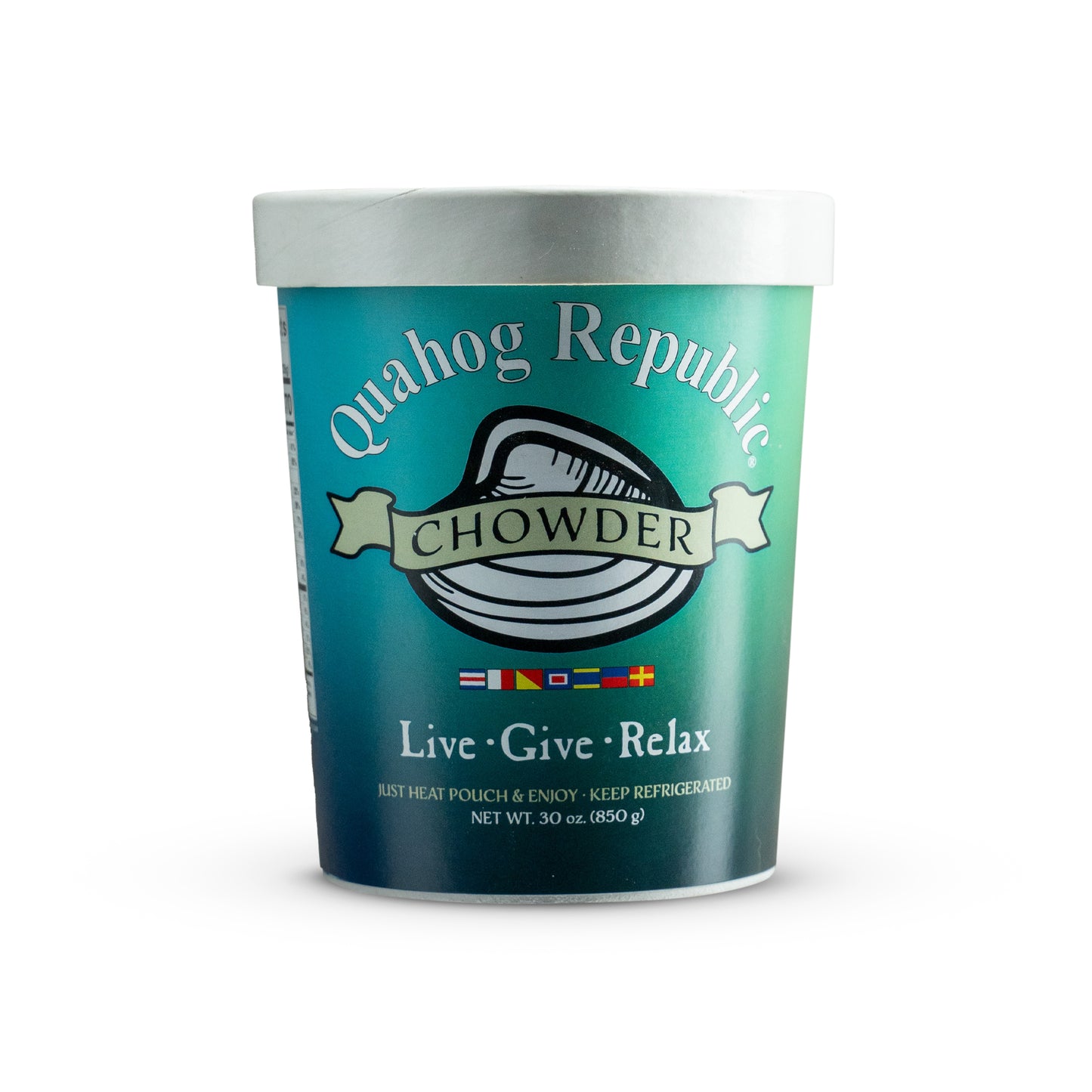 23.5oz Direct Fill Quahog Republic Clam Chowder