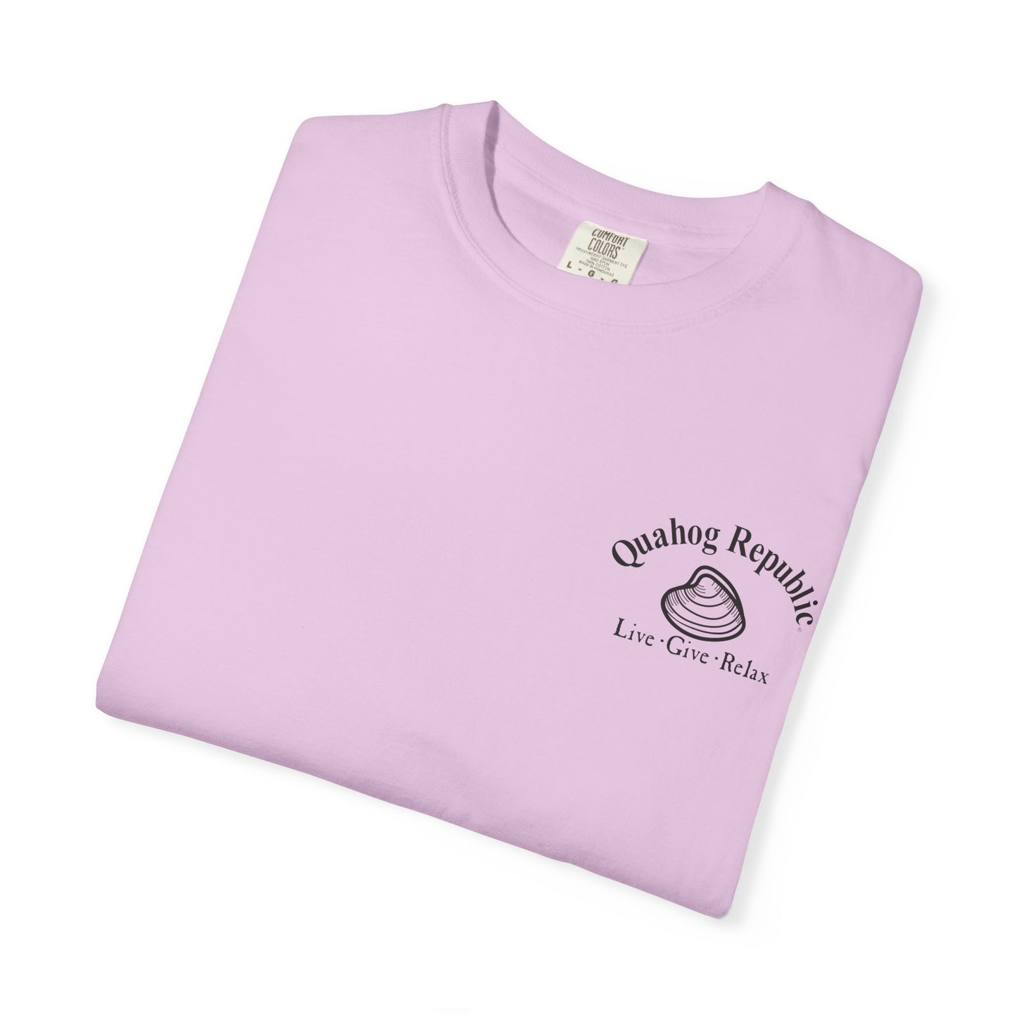 Quahog Republic Map T-Shirt — Vintage Nautical Island Tee