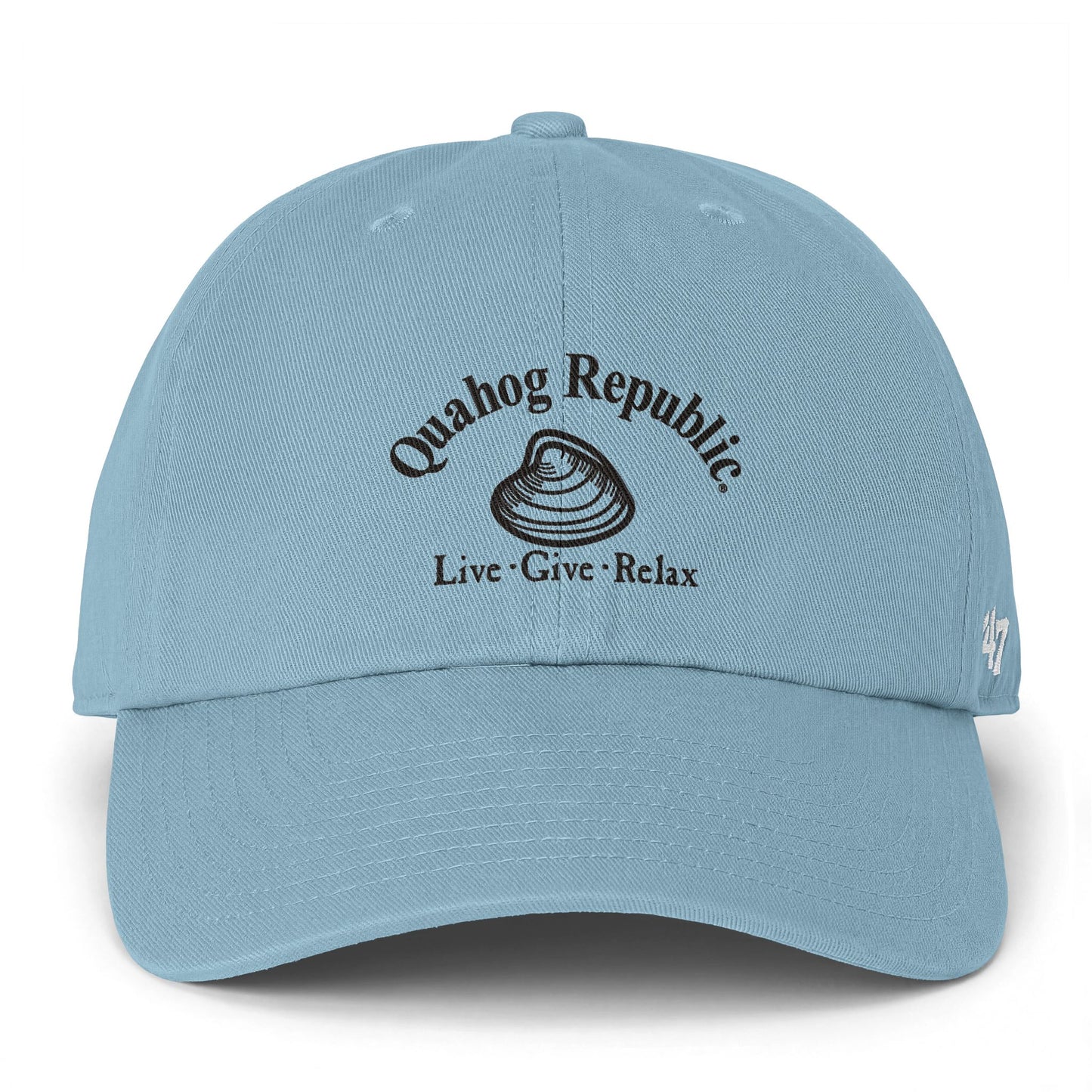 Dad Hat — 'Quahog Republic: Live • Give • Relax' Embroidered Cap