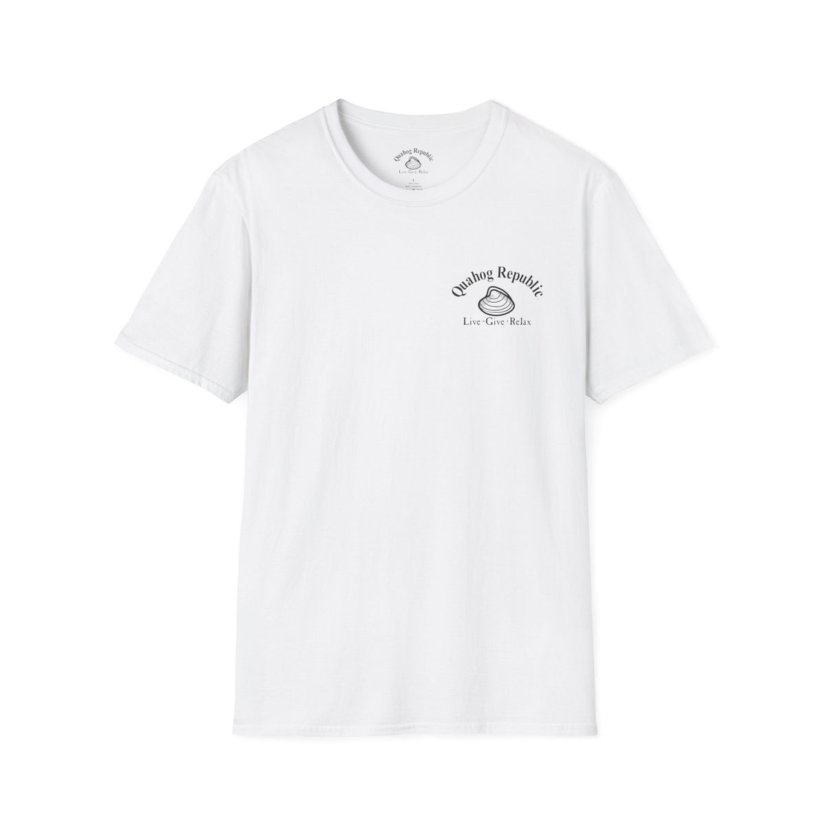 Quahog Republic 'Quahogaholic' Tee Shirt
