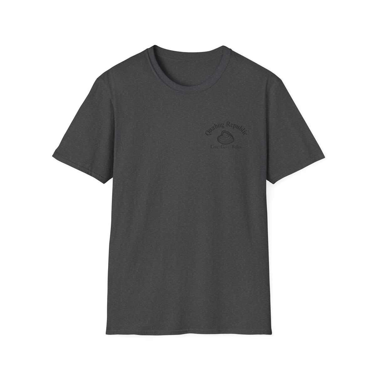 Quahog Republic T-Shirt — Nautical Lighthouse Flag Design