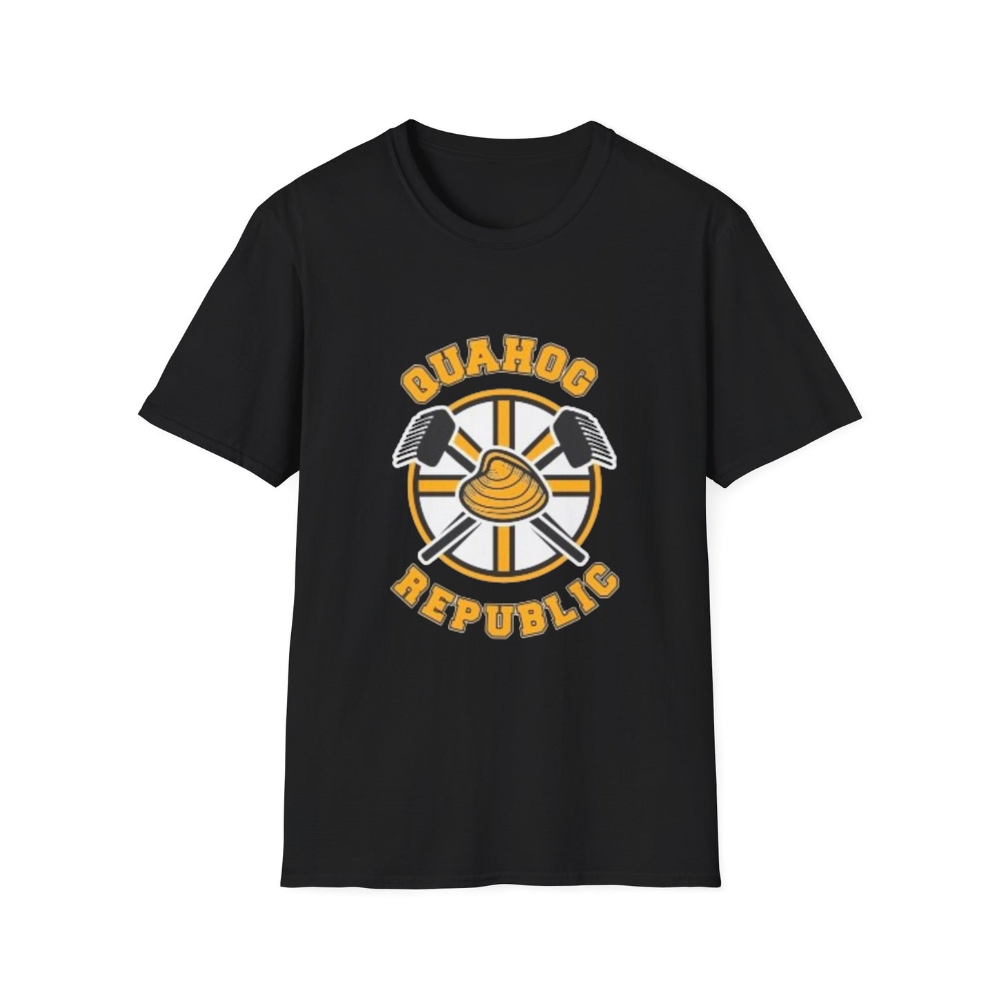Quahog Republic T-Shirt — Boston-Style Hockey Tee