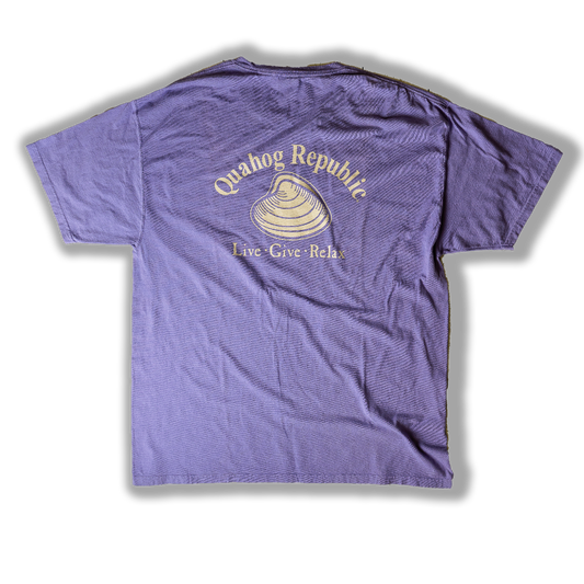 Quahog Republic's Lavender Legacy Tee