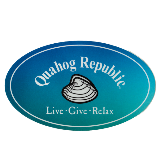 Quahog Republic's Oval Tribute Sticker