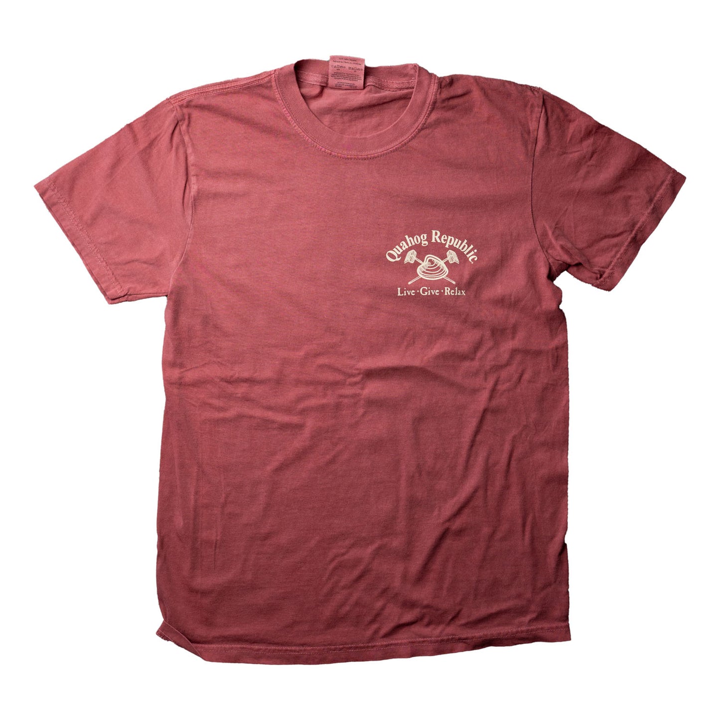 Crimson Quahog Republic T-Shirt – Quahog Republic Store