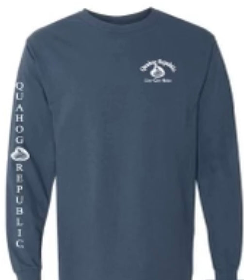 Patriotic Blue Long Sleeve T-Shirt